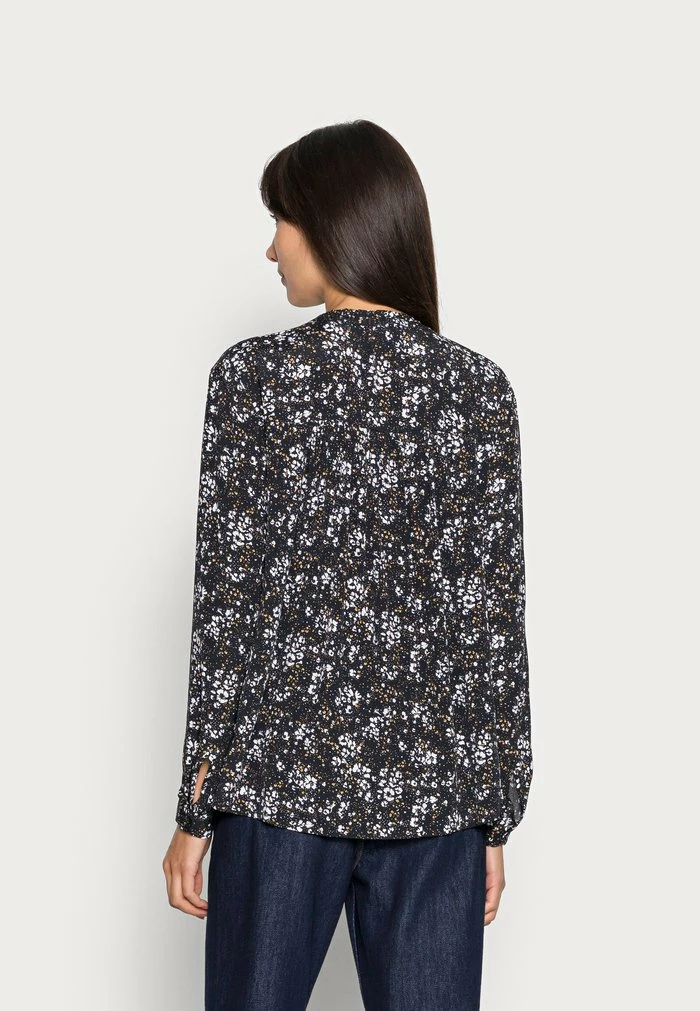 Esprit SOFT BLOUSE - Long Sleeved Top - Black - Image 3