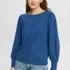 Esprit WIDE SLEEVE - Long Sleeved Top - Dark Blue