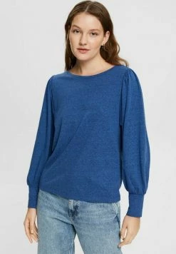 Esprit WIDE SLEEVE - Long Sleeved Top - Dark Blue