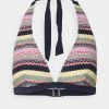 Esprit ANTIGUA BEACH PADDED HALTERNECK - Bikini Top - Navy