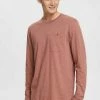 Esprit REGULAR FIT - Long Sleeved Top - Terracotta