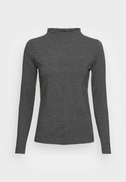 Esprit Long Sleeved Top - Gunmetal