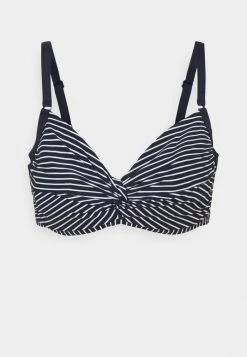 Esprit GRENADA BEACH TWIST - Bikini Top - Navy