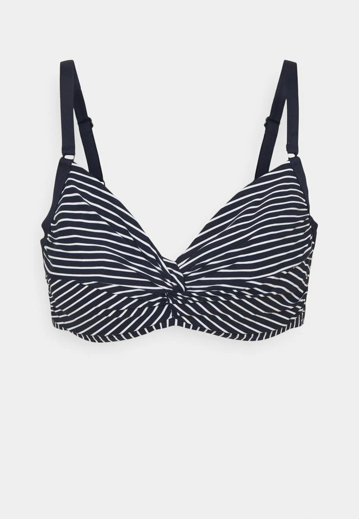 Esprit GRENADA BEACH TWIST - Bikini Top - Navy