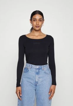 Esprit Long Sleeved Top - Black